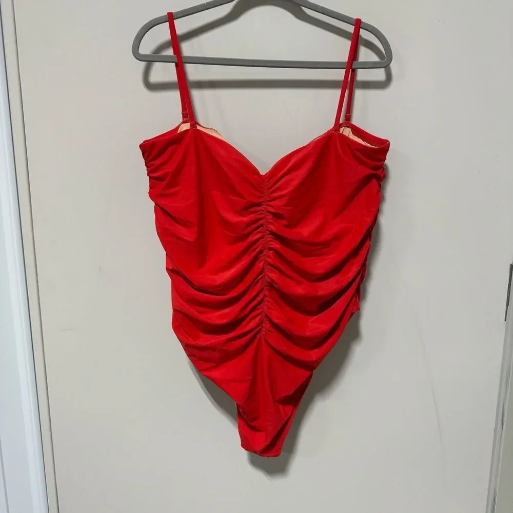 NWT J Crew Ruched Sweetheart One-piece Size 22